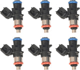 6-Piece Genuine Mopar Fuel Injectors – 0280158233 / 5184085AC for 3.6L Pentastar (Jeep Wrangler, Dodge Challenger & More)