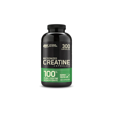 Optimum Nutrition Micronized Creatine Monohydrate Capsules – 300 Count - EA Supplements