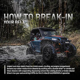 Polaris 3211186 Drive Belt Secondary Clutch Xpedition Ranger RZR Turbo XP 4 1000