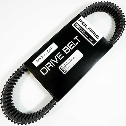 Polaris drive belt on a white background