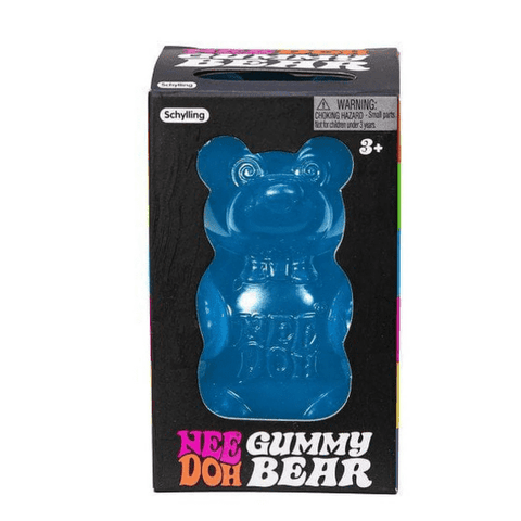 Schylling NeeDoh Gummy Bear Sensory Fidget – Super Squishy Stress Relief Toy (Assorted Colors)