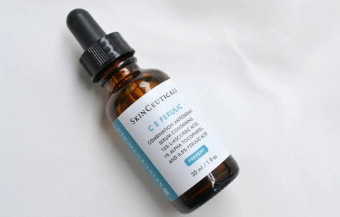 SkinCeuticals C E Ferulic skincare serum bottle on a white background