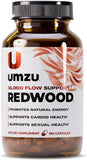 Umzu Redwood supplement bottle on a white background