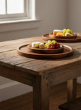 Elegant Spanish Style Ceramic Plate Set (Set of 3)