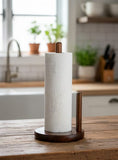 Elegant Wooden Tissue Roll Stand — Premium, Handcrafted Décor