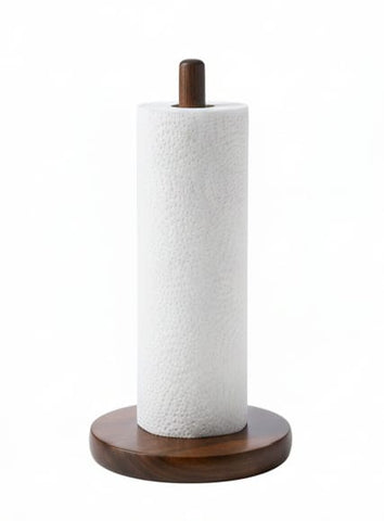 Elegant Wooden Tissue Roll Stand — Premium, Handcrafted Décor