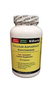 Ezorb Calcium Capsules for Bone Joint and Muscle Health - 180 Count