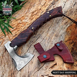 Viking Axe, Carbon Steel Viking Axe, Personalized Viking Axe In Hand Forged For Wall Decoration, Custom Made Viking Axe For Camping, Axe.