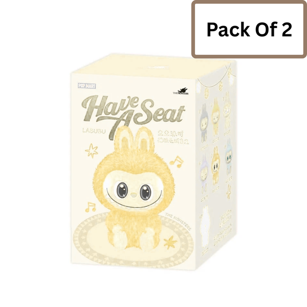 Labubu x The Monsters – Have a Seat Series Vinyl Face Blind Box – Premium Version (Not Authentic)