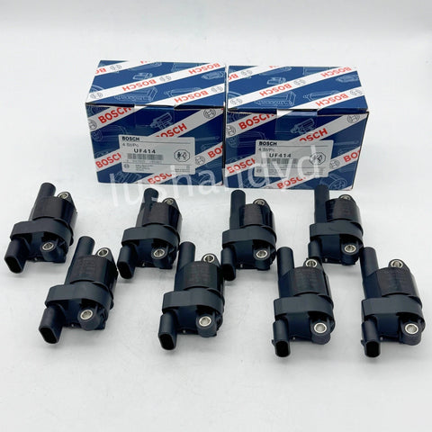 8Pcs UF414 Ignition Coils or Chevrolet G/M Cadillac BSC1512 D514A Bosch 2008-16