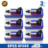 6PC ACDELCO Ignition Coil D515C For G/M Chevrolet UF569 BSC1555 GN10494 12632479